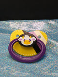 Lemonade Moo - Adult OOAK Hand-Painted Pacifier