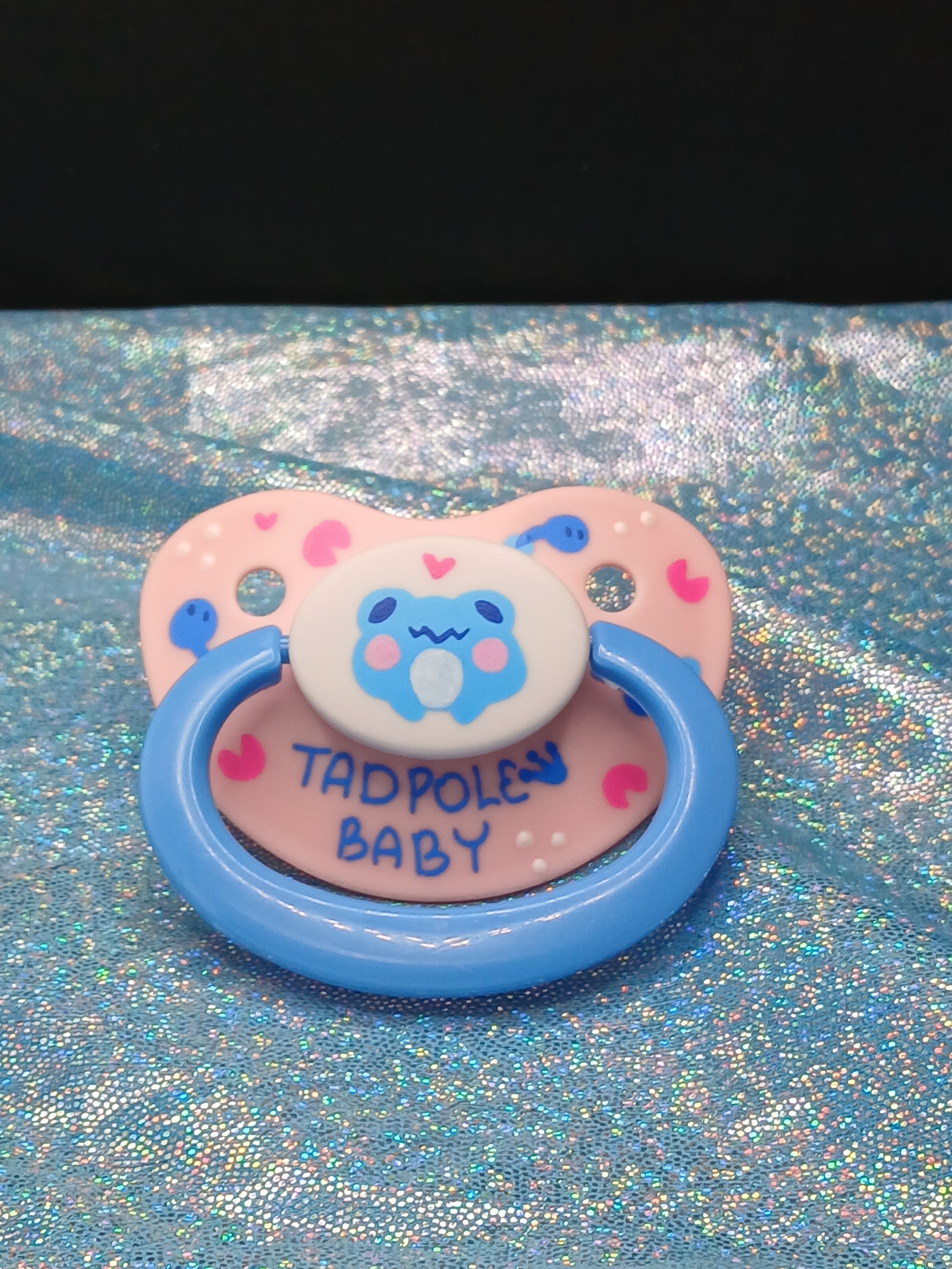 Tadpole Baby - Adult OOAK Hand-Painted Pacifier