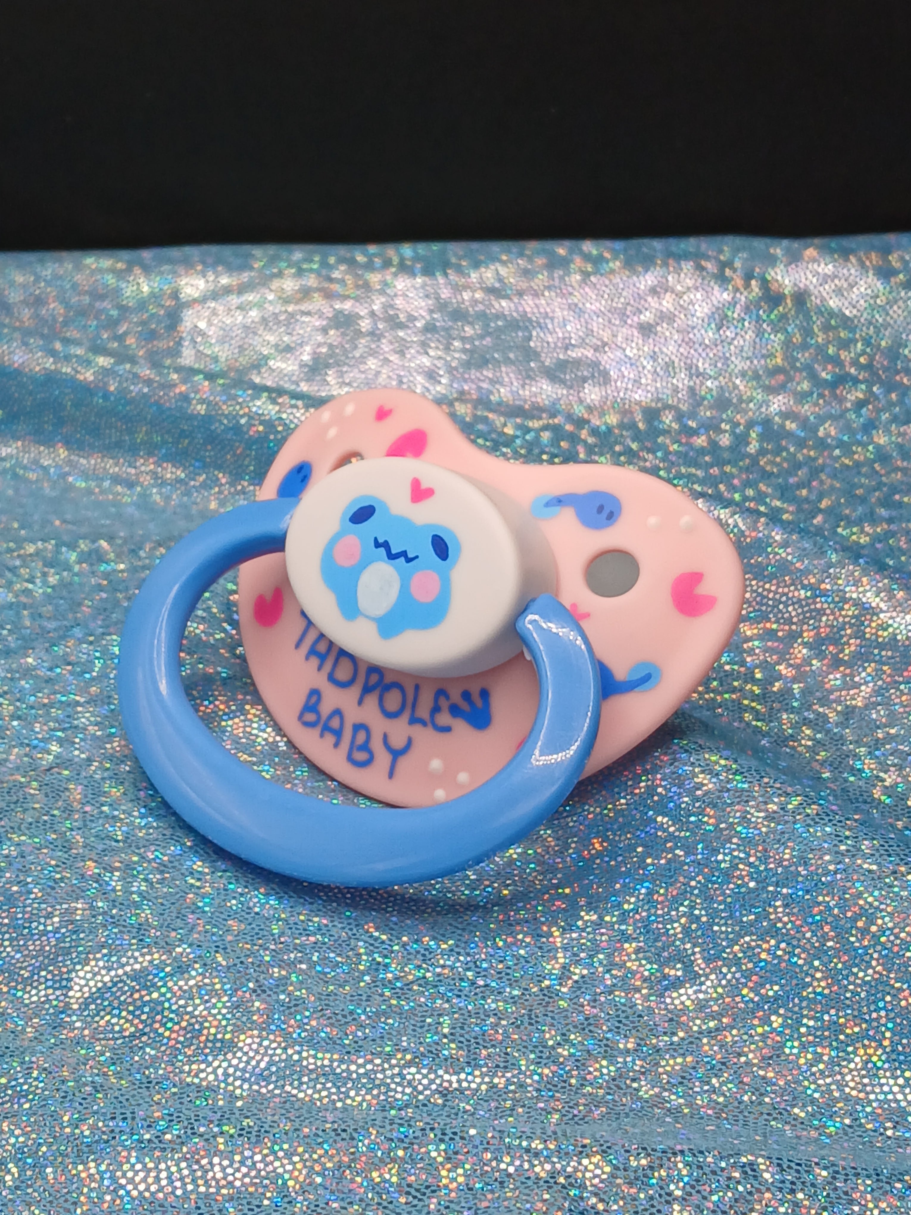 Tadpole Baby - Adult OOAK Hand-Painted Pacifier