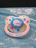 Puffy Little Sheep - Adult OOAK Hand-Painted Pacifier