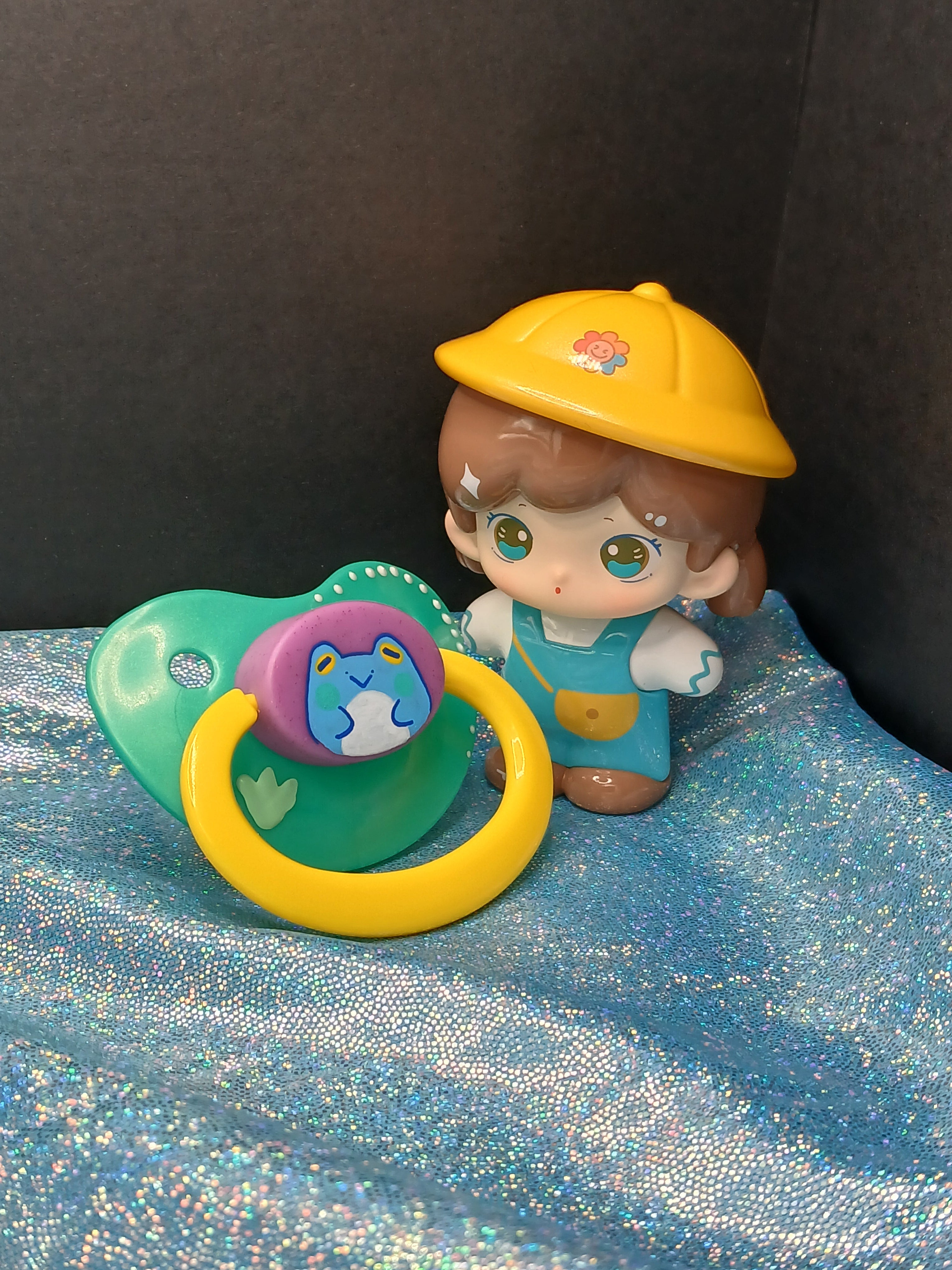 Silly Lil Guy - Adult OOAK Hand-Painted Pacifier