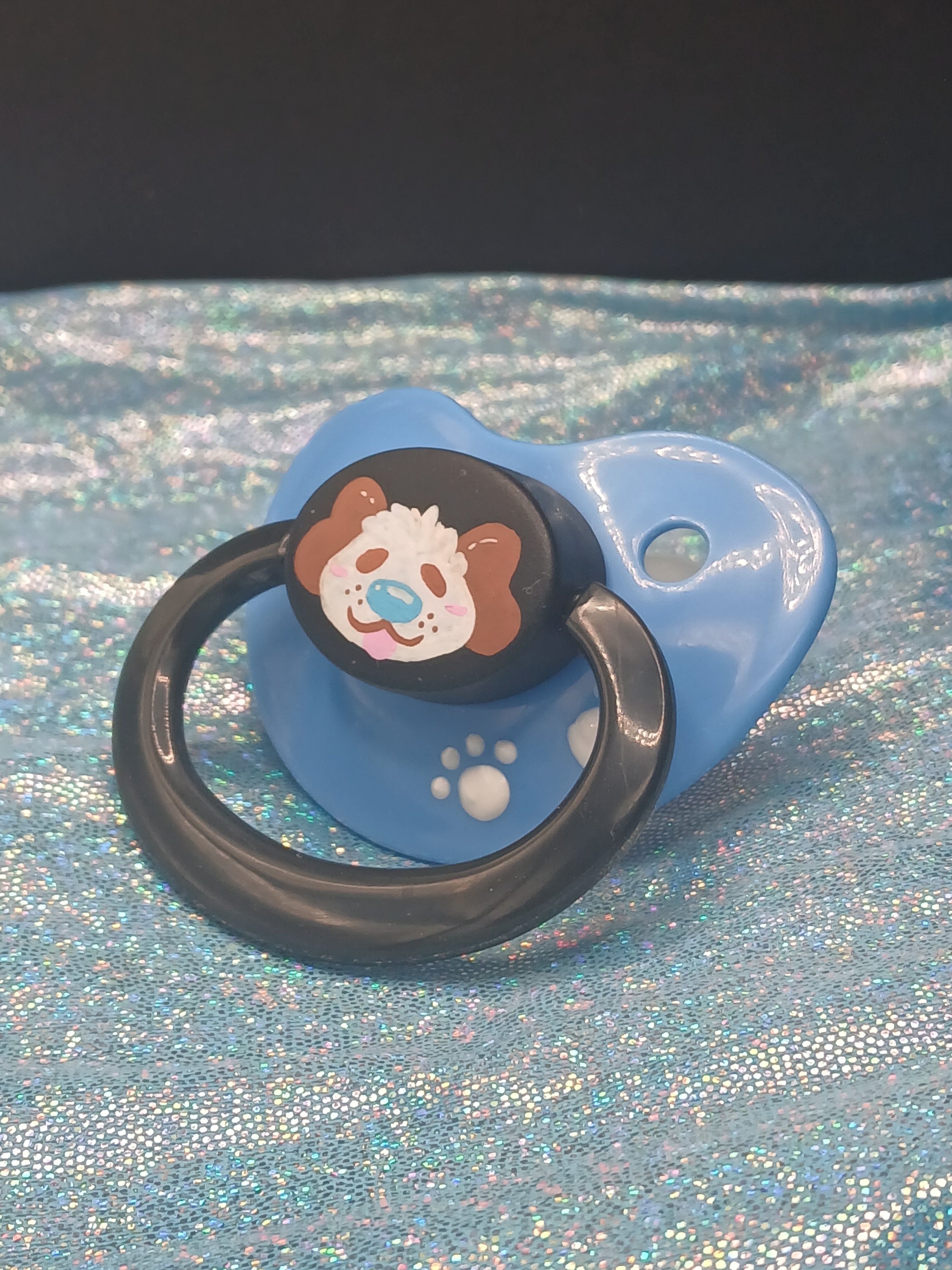 Buppy - Adult OOAK Hand-Painted Pacifier