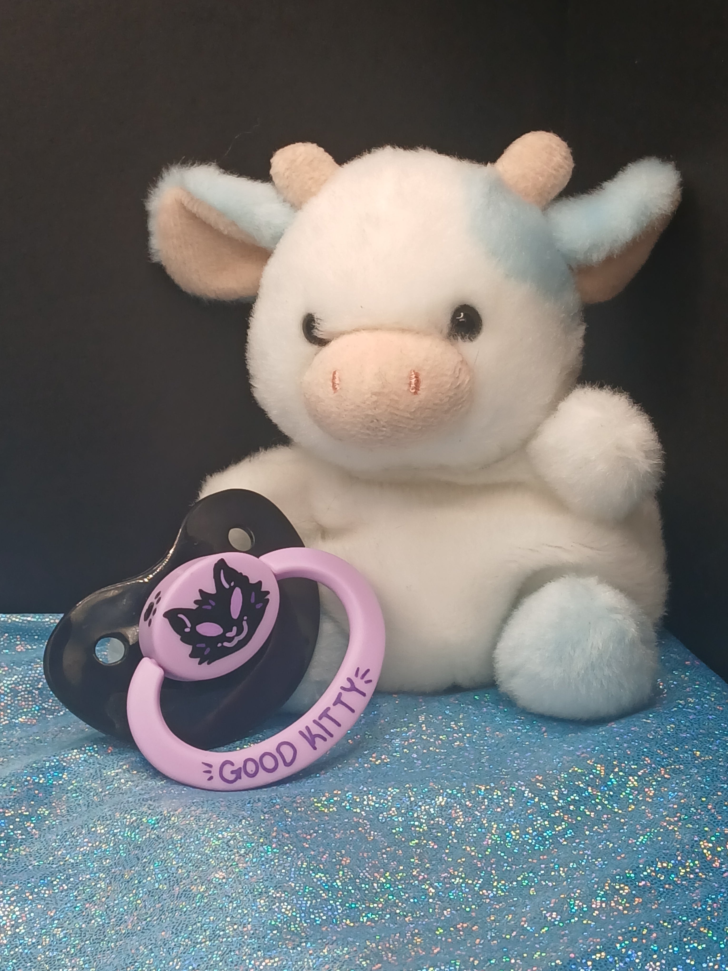 Good Kitty - Adult OOAK Hand-Painted Pacifier