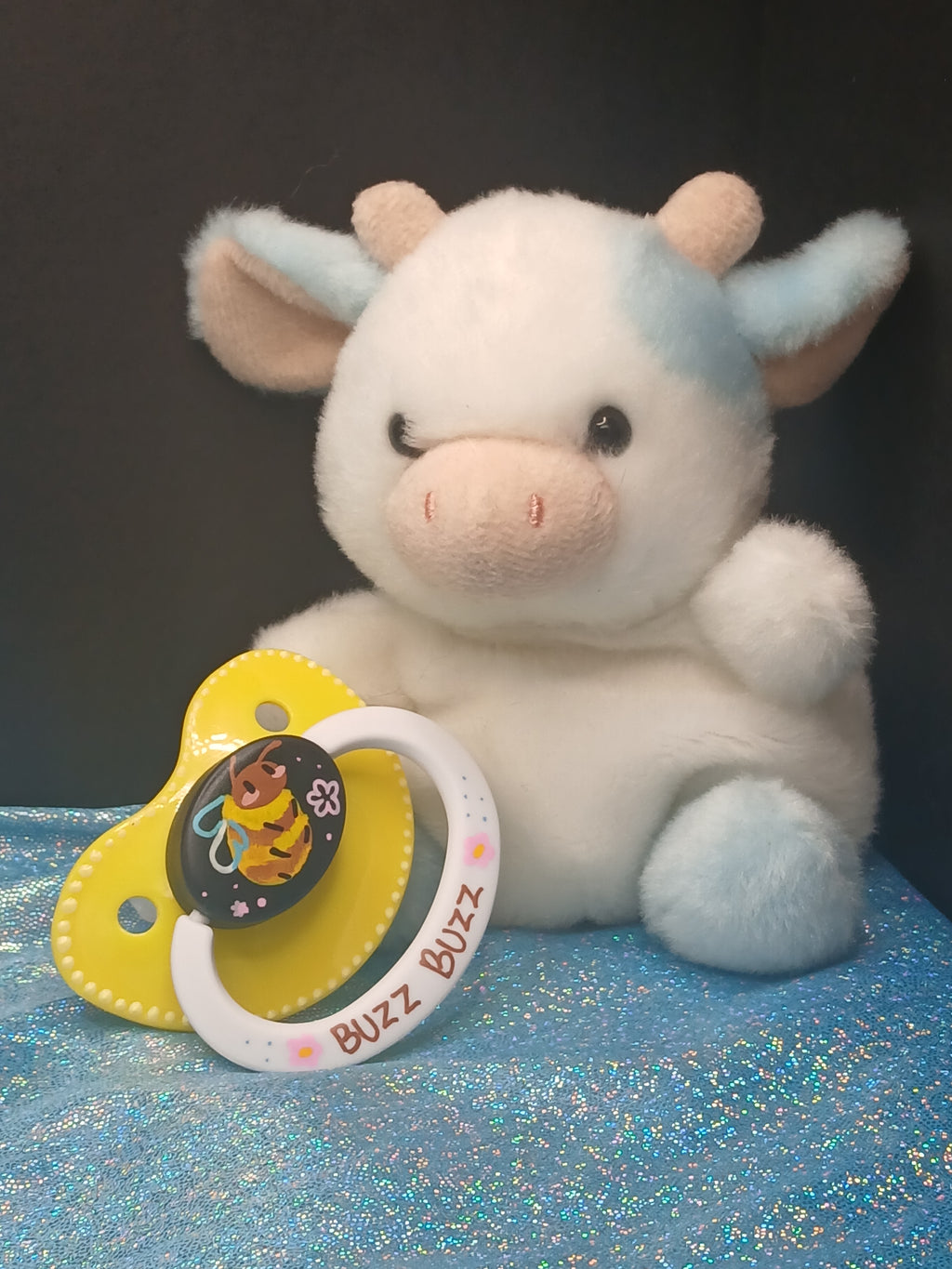 Buzzy Bee - Adult OOAK Hand-Painted Pacifier