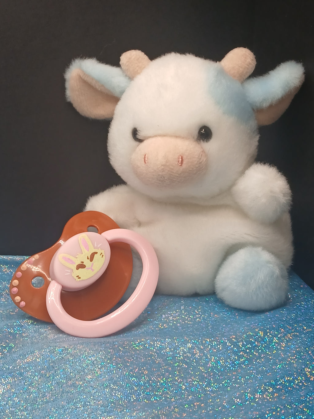 Neo Bun - Adult OOAK Hand-Painted Pacifier