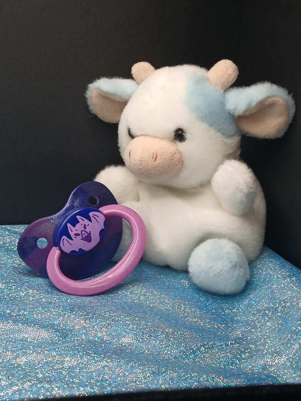 Batty Bat - Adult OOAK Hand-Painted Pacifier