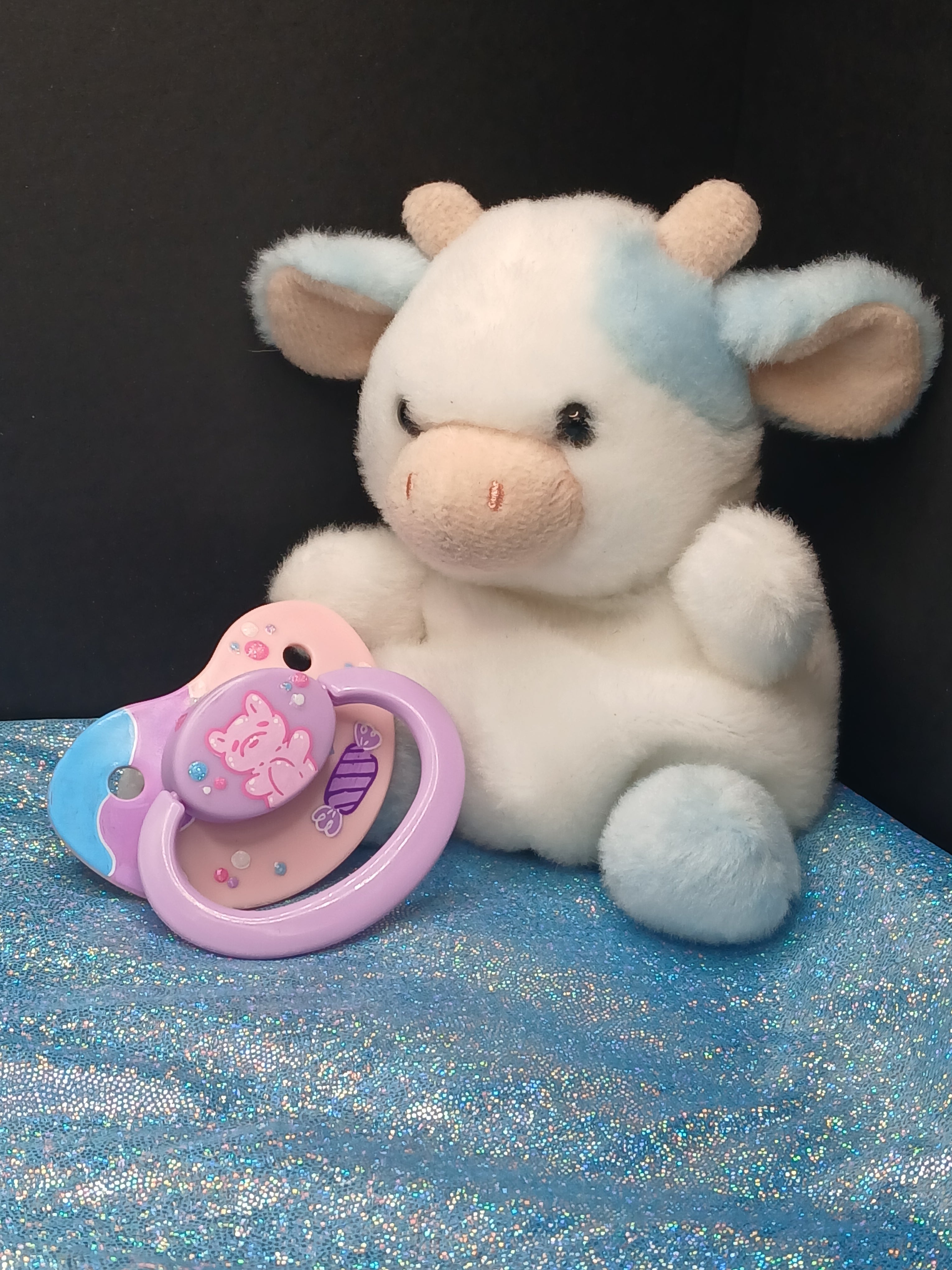 Gummy Bear - Adult OOAK Hand-Painted Pacifier