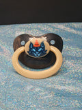 Cat Familiar - Adult OOAK Hand-Painted Pacifier
