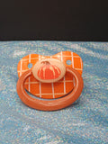 Pumpkin - Adult OOAK HAnd-Painted Pacifier
