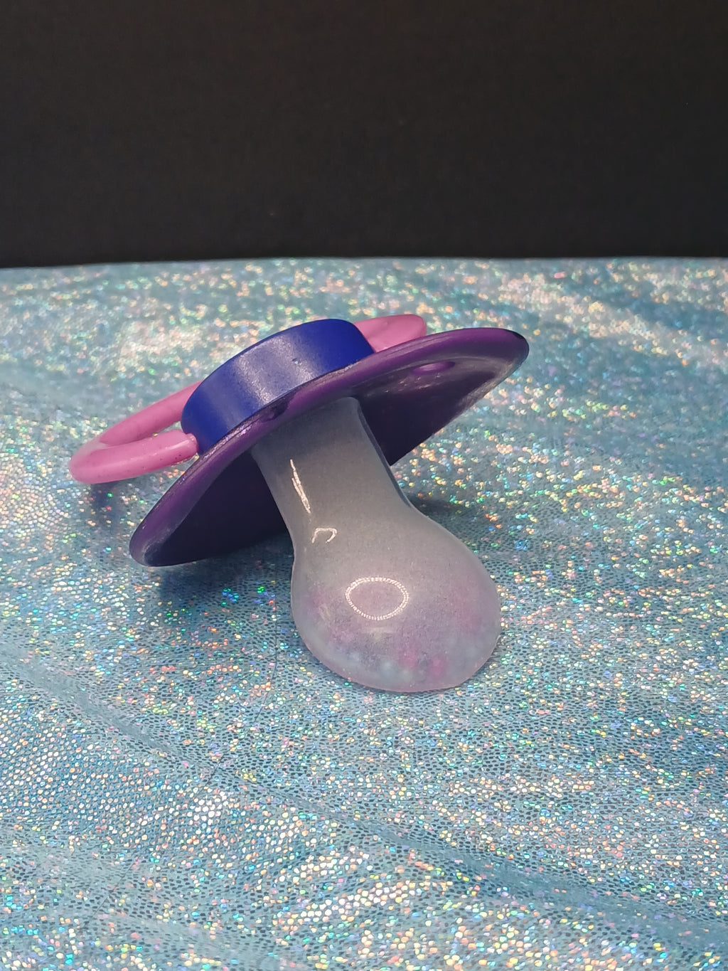 Batty Bat - Adult OOAK Hand-Painted Pacifier