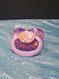Pumpkins and Ghosts - Adult OOAK Hand-Painted Pacifier