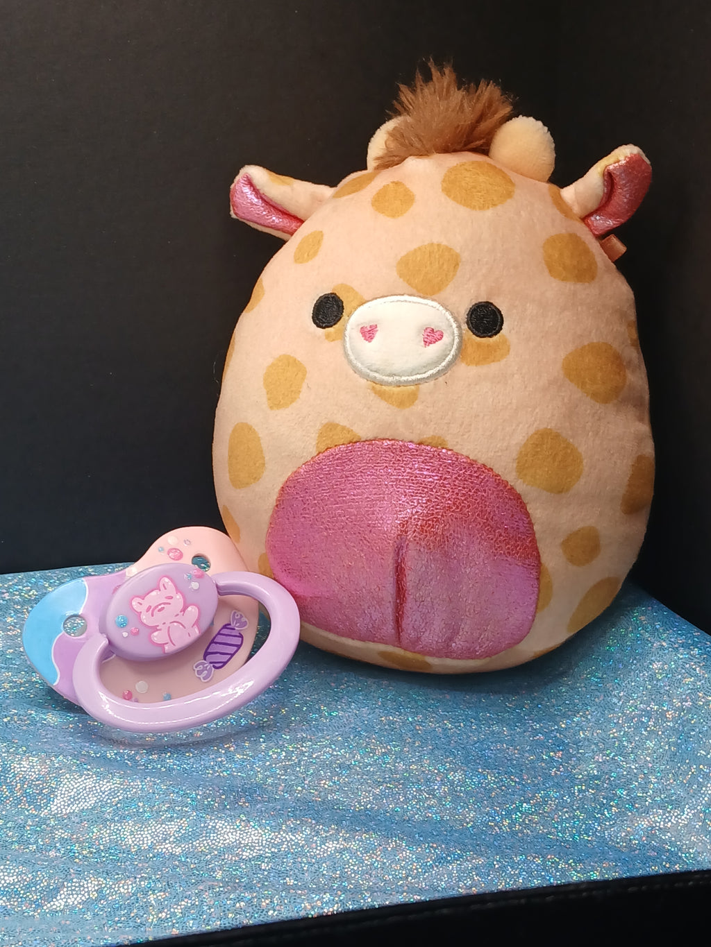 Gummy Bear - Adult OOAK Hand-Painted Pacifier
