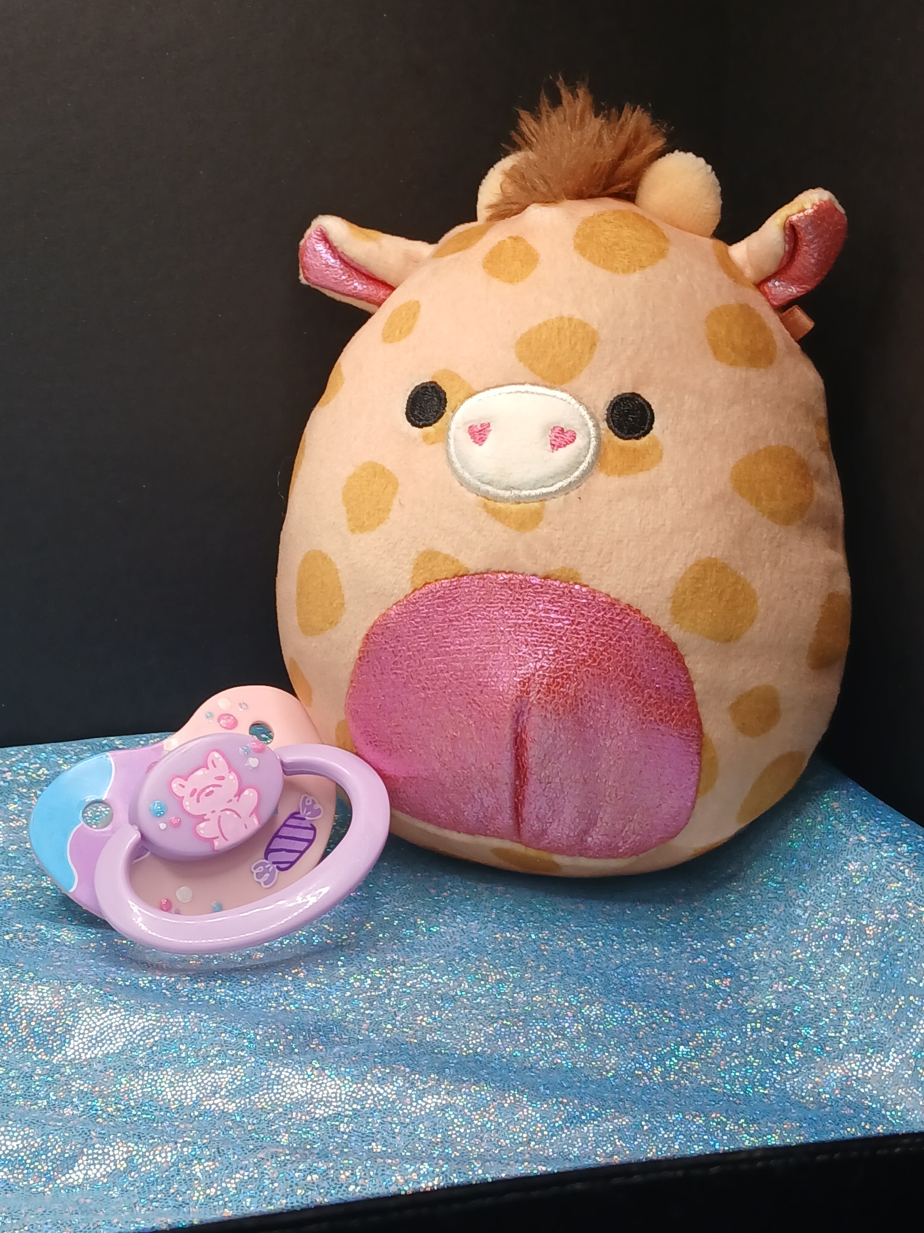 Gummy Bear - Adult OOAK Hand-Painted Pacifier
