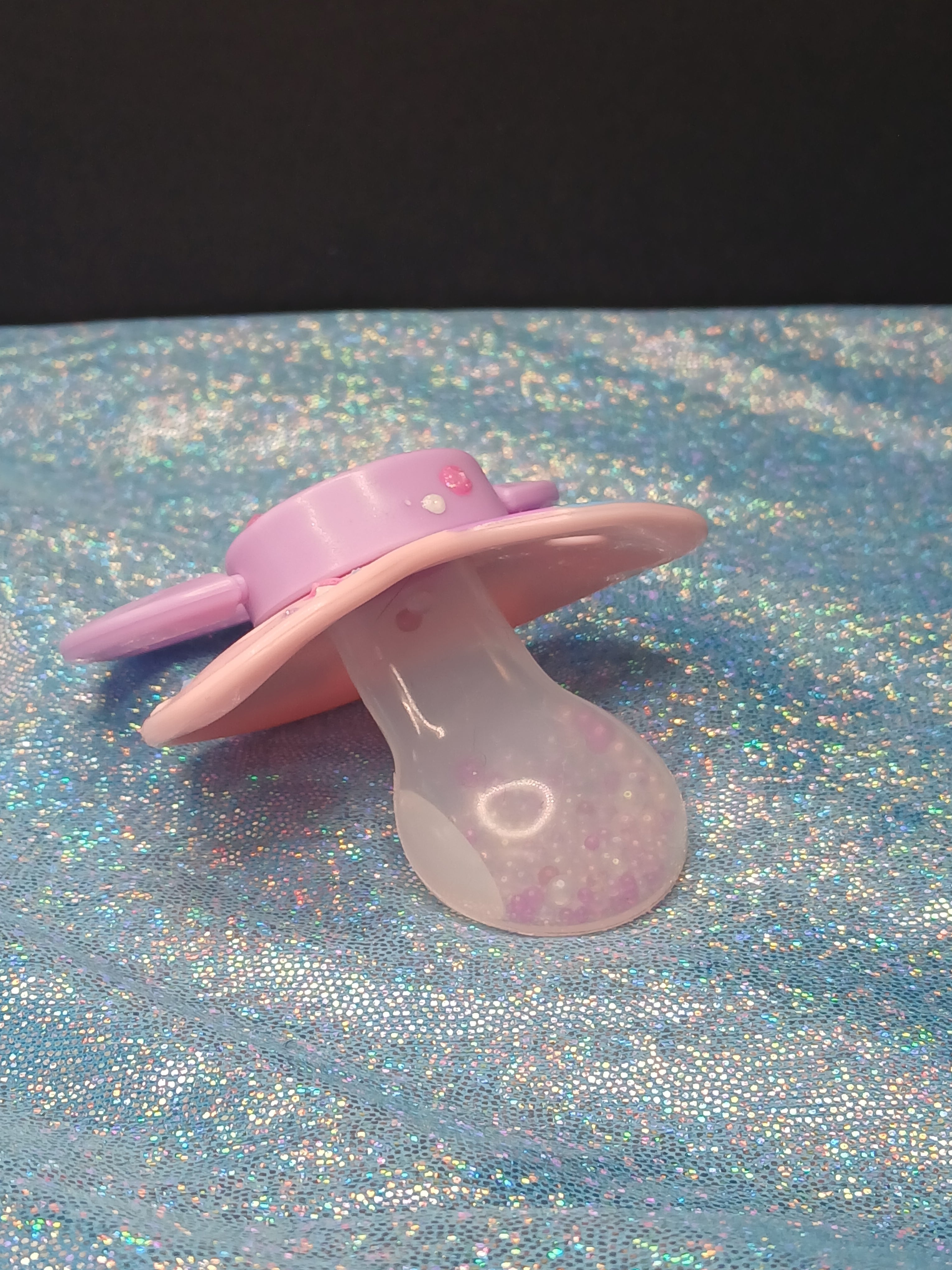 Gummy Bear - Adult OOAK Hand-Painted Pacifier