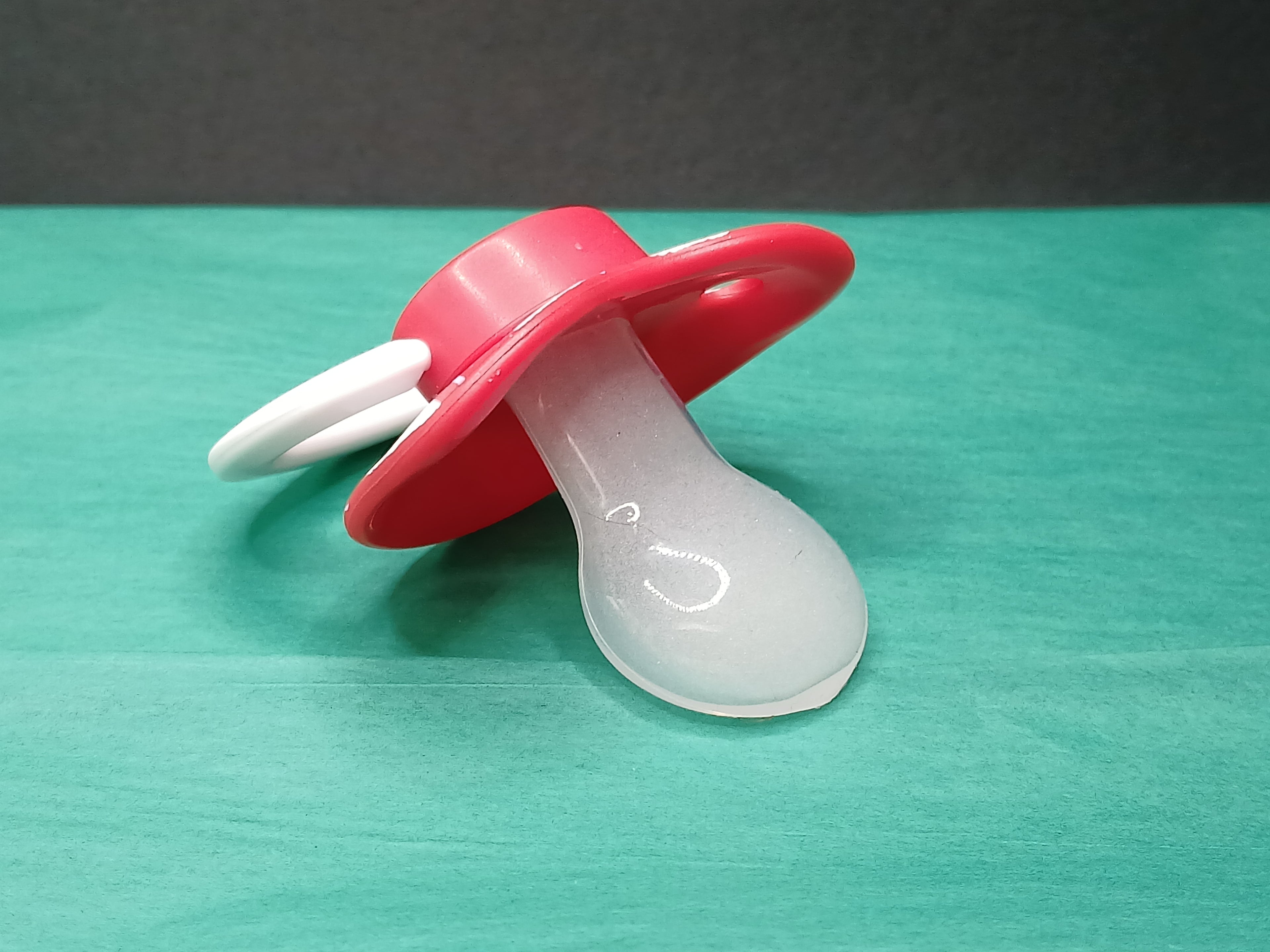 Santa's Lil Helper - Adult OOAK Hand-Painted Pacifier