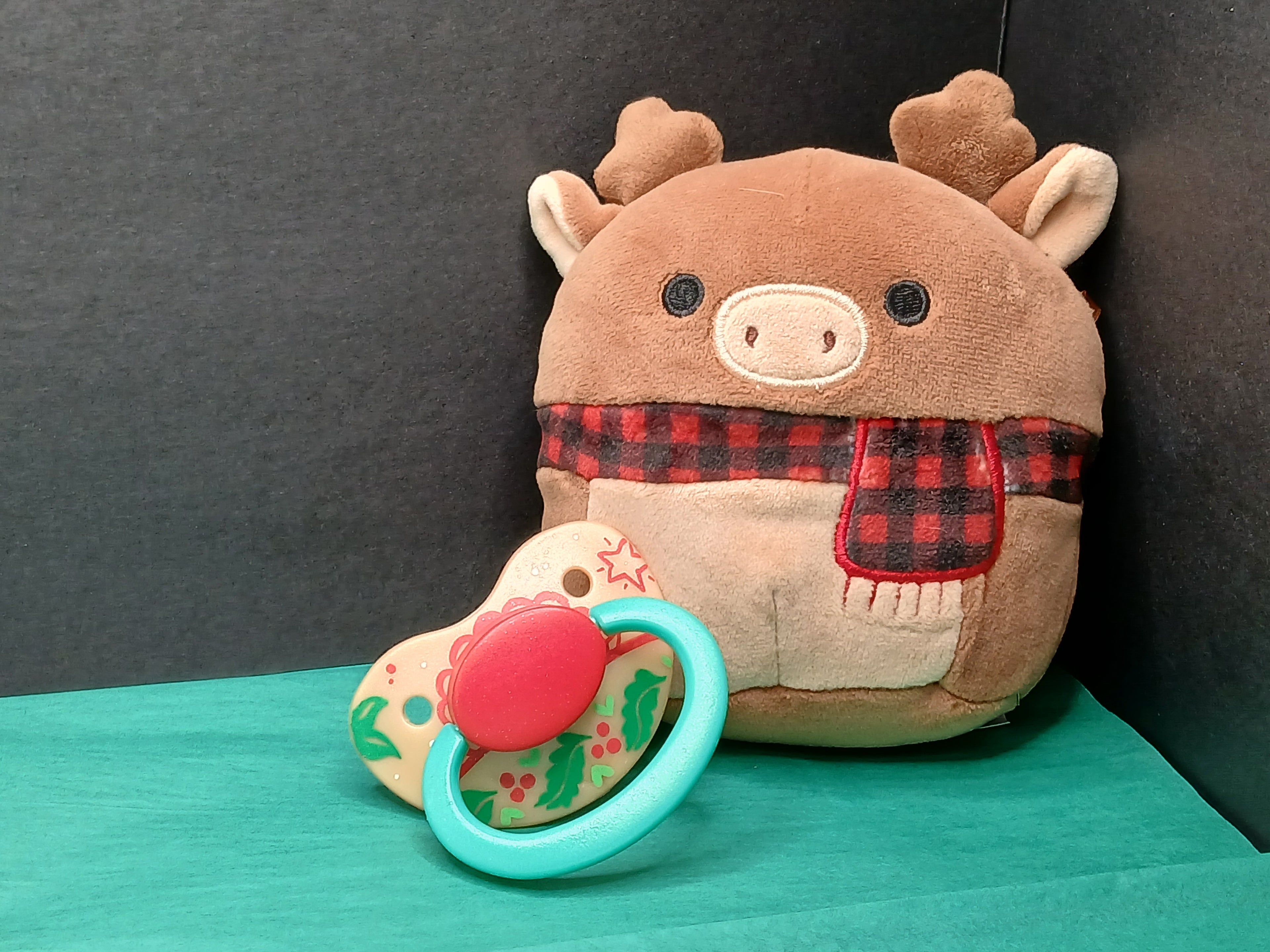 Wreathe - Adult OOAK Hand-Painted Pacifier