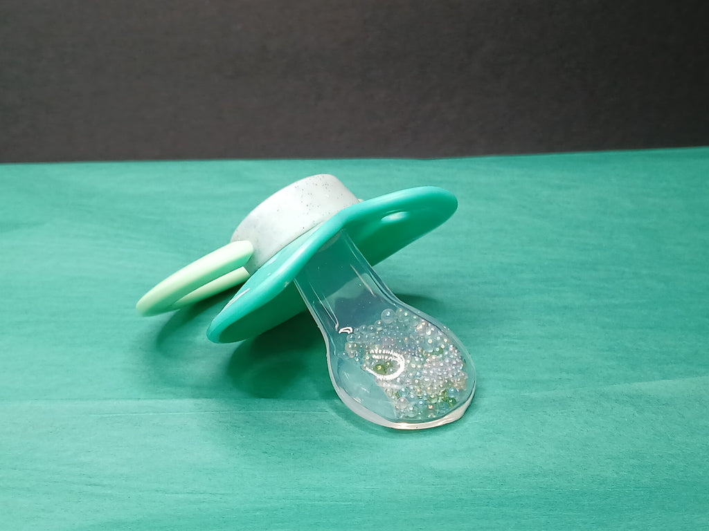 Winter Forest - Adult OOAK Hand-Painted Pacifier