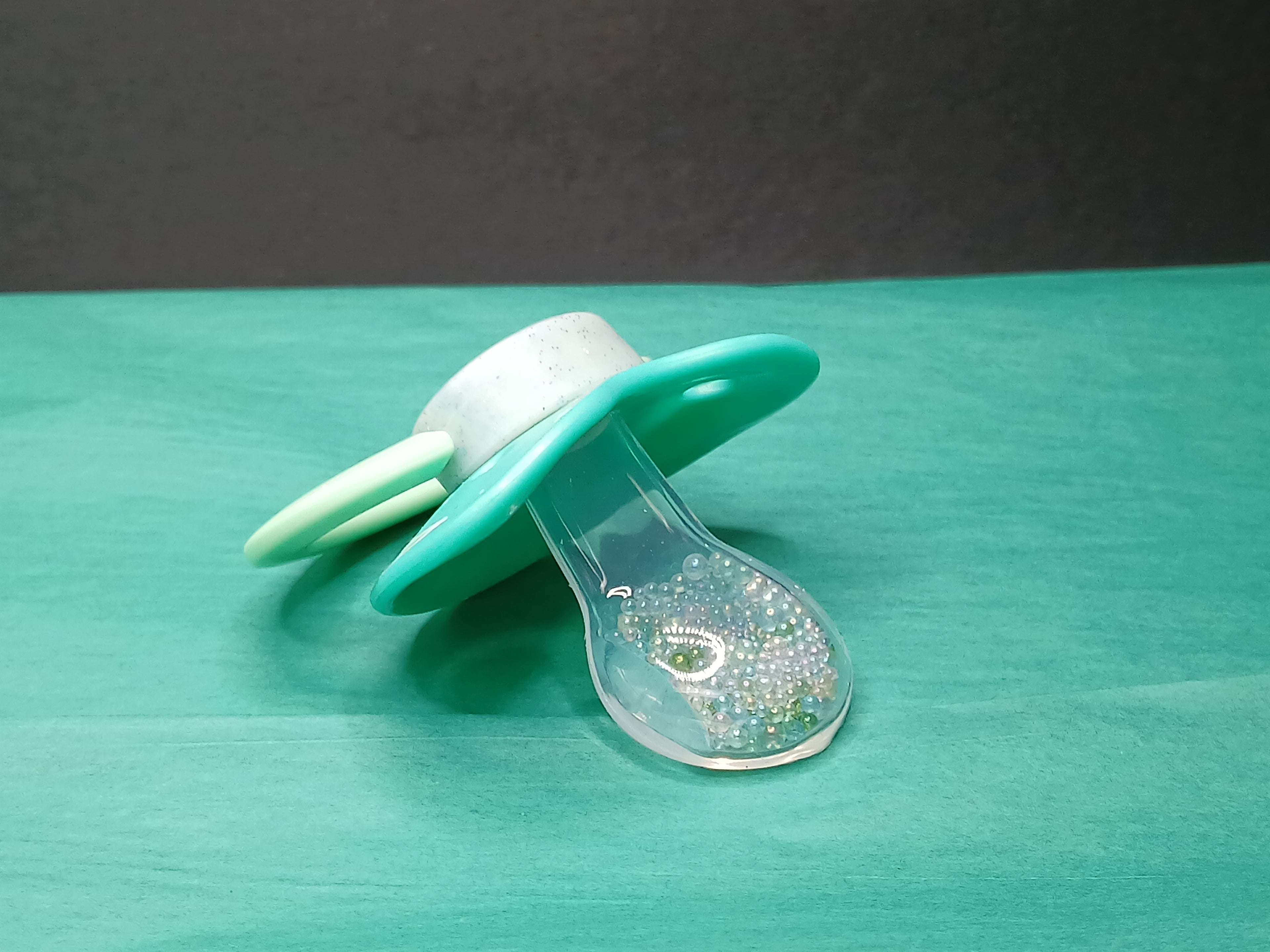 Winter Forest - Adult OOAK Hand-Painted Pacifier
