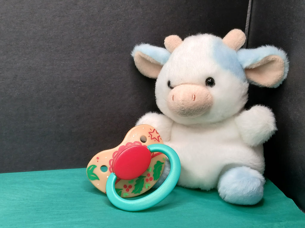 Wreathe - Adult OOAK Hand-Painted Pacifier