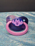 Batty Bat - Adult OOAK Hand-Painted Pacifier