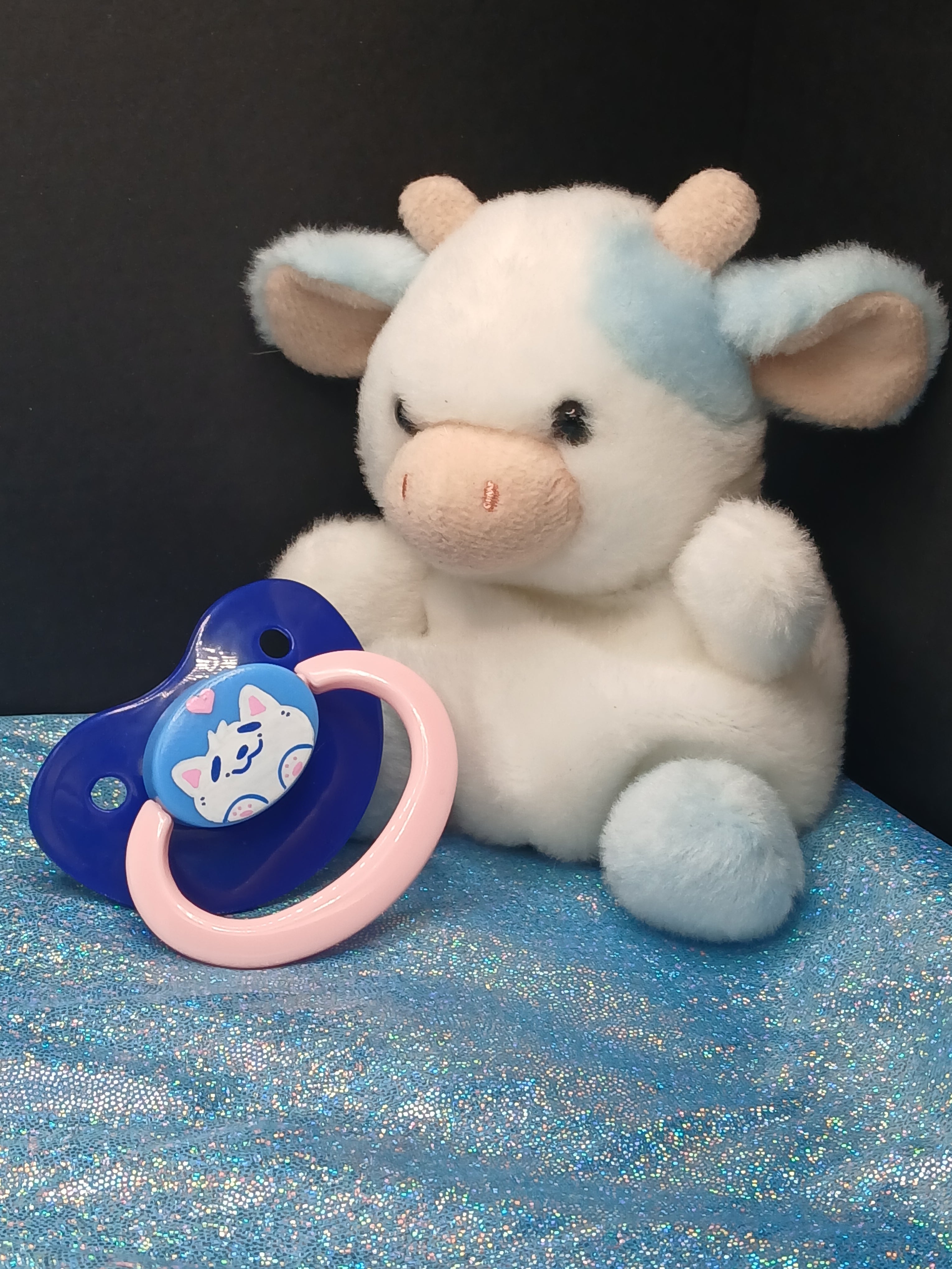 Kitty - Adult OOAK Hand-Painted Pacifier